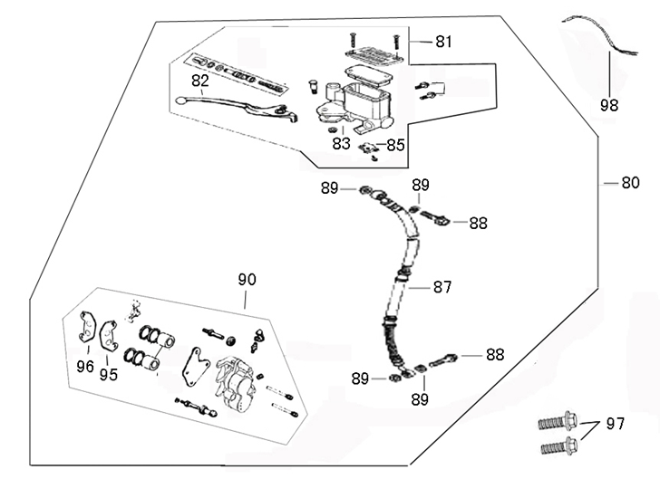 Front Brake System #2