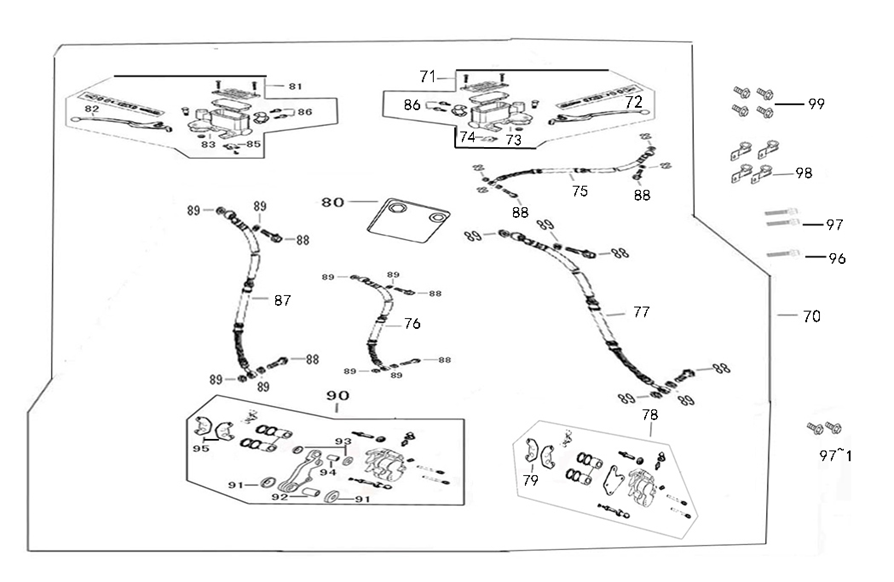 Brake System Complete