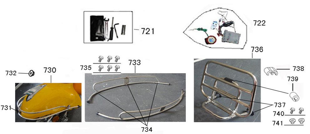 Chrome Trim and fittings