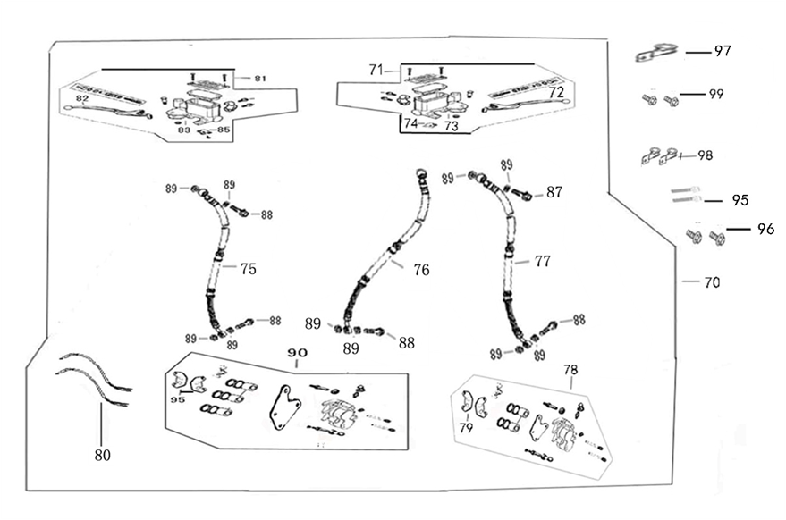 Brake System Complete
