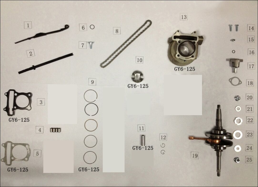Crankshaft/Cylinder/Piston