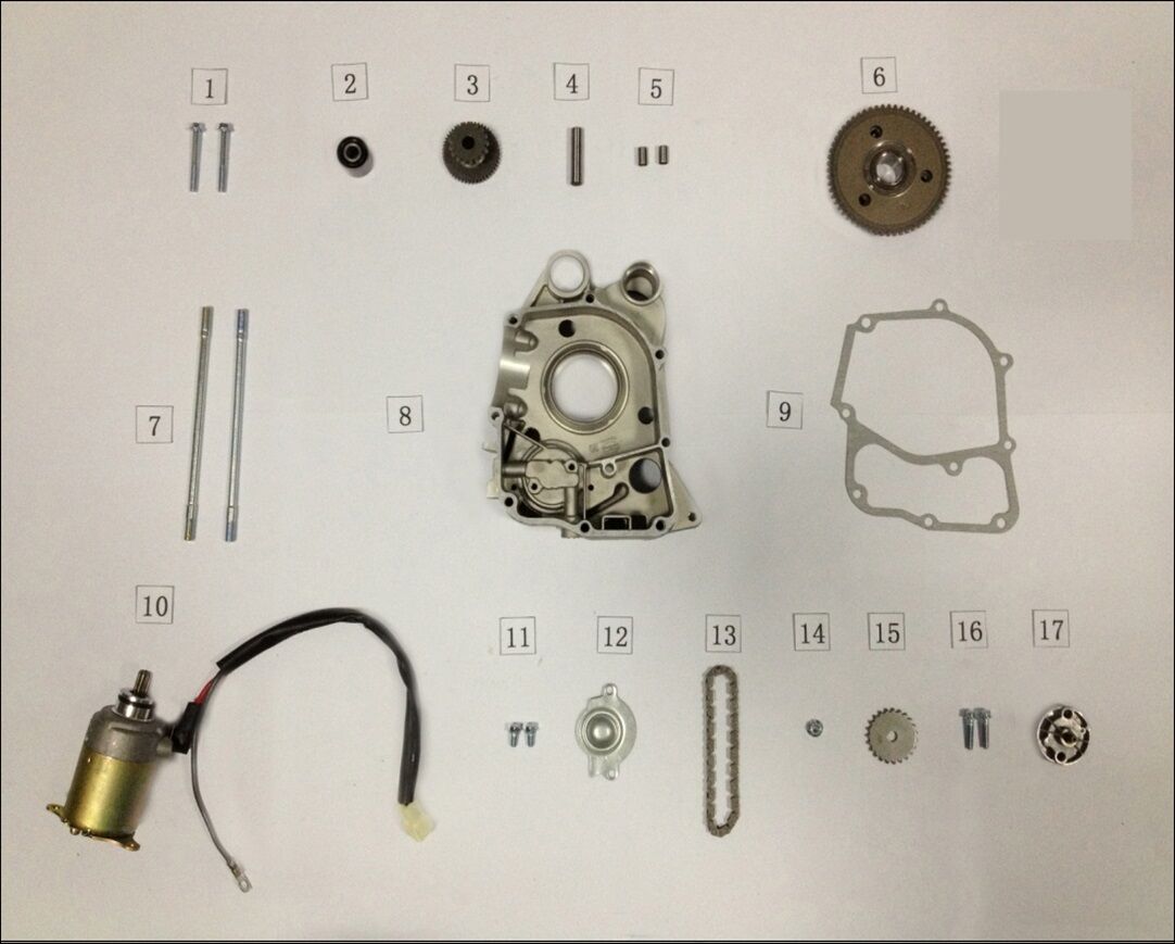Starter Motor/Right Crankcase Cover