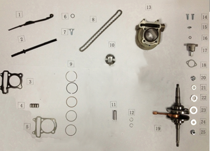 Crankshaft/Piston/Cylinder