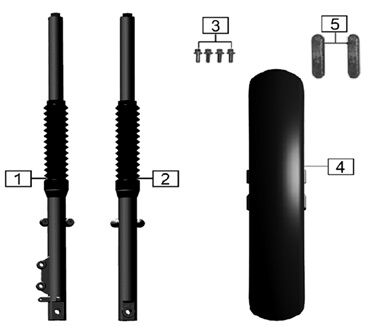 SUSPENSION / FRONT MUDGUARD