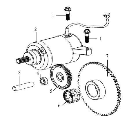 STARTER MOTOR