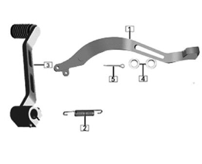 REAR BRAKE PEDAL