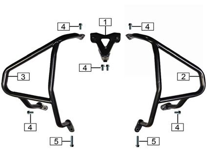 FRONT CRASH BARS