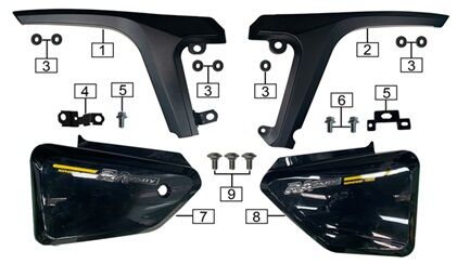 DECORATIVE SIDE PANELS