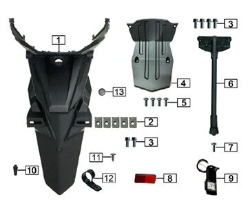 REAR MUDGUARD