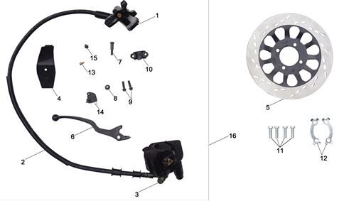 FRONT BRAKE SYSTEM