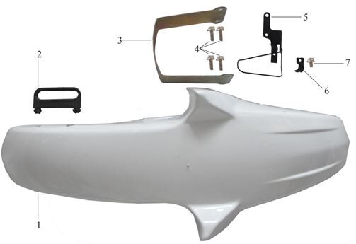 Front Mudguard