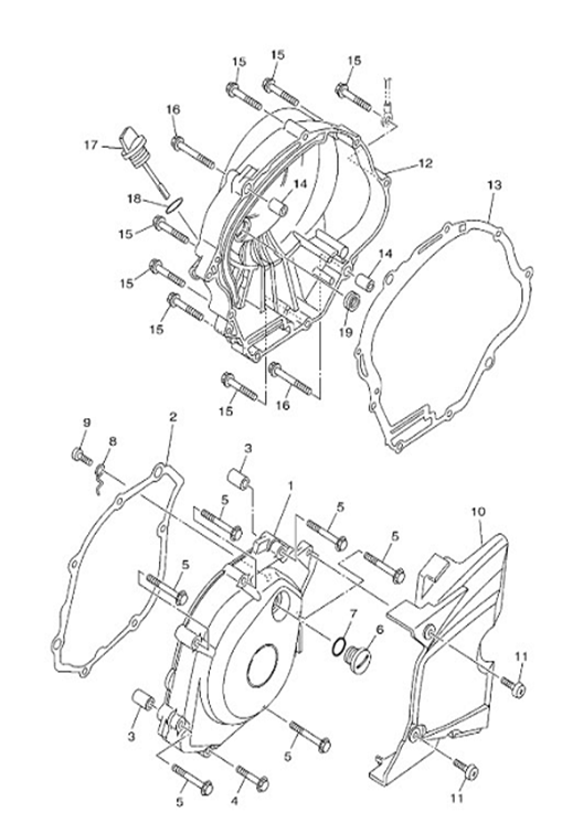 Left/Right Engine Casing