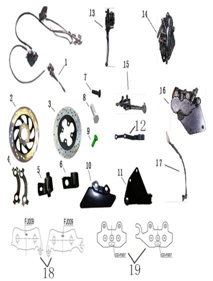 BRAKE SYSTEM COMPLETE