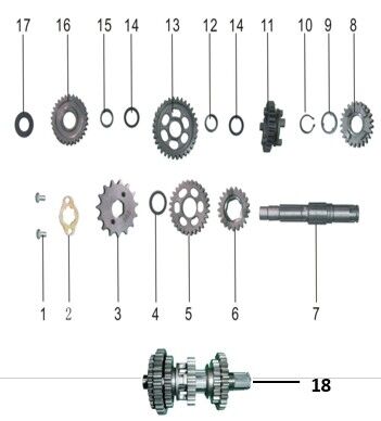 GEARBOX SHAFT