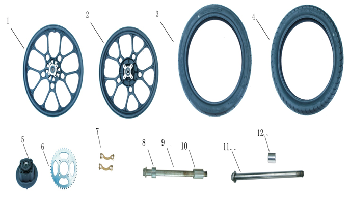 Front/Rear Wheel