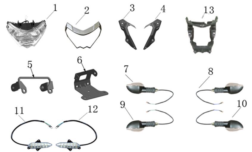Headlight/Indicators