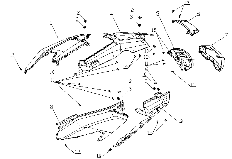 TAIL LIGHT/REAR PANEL