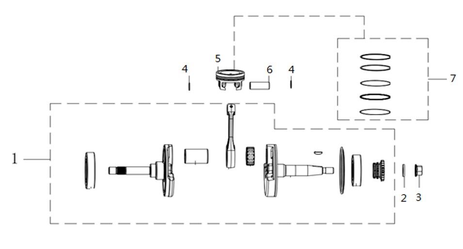 CRANKSHAFT/PISTON