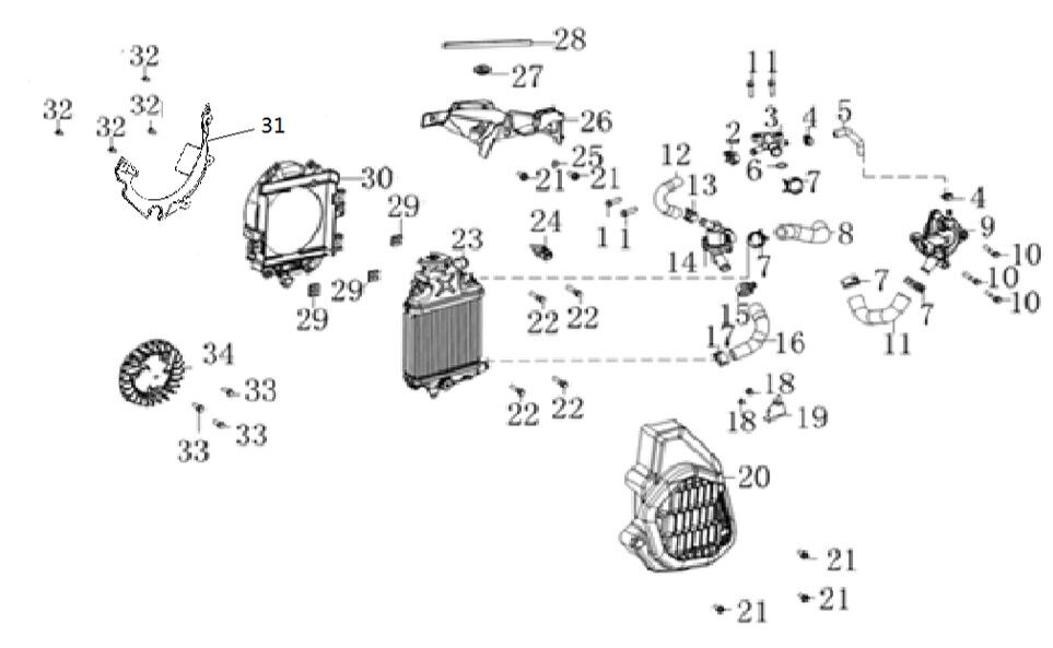 WATER COOLING SYSTEM