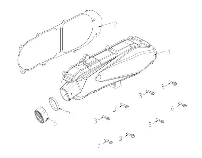 DRIVE BELT COVER