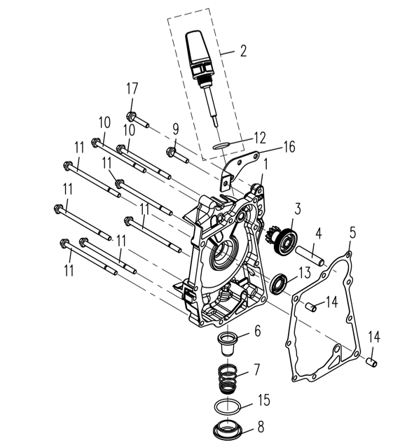 Crankcase Cover Right