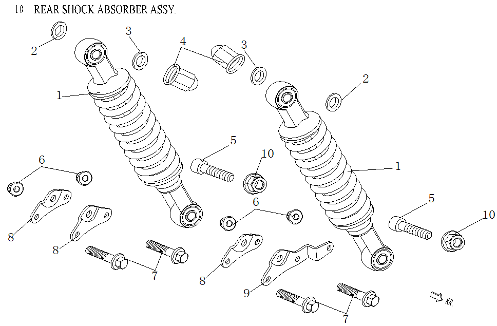 Rear Shock Absorber