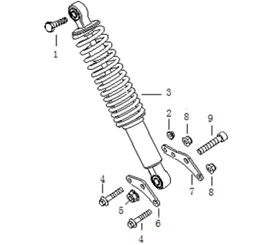 Rear Shock Absorber 