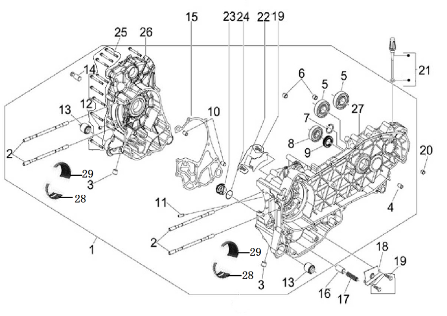 Crankcase Complete