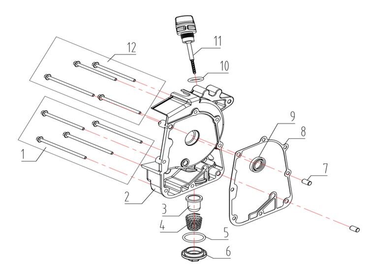 Right Crankcase cover 