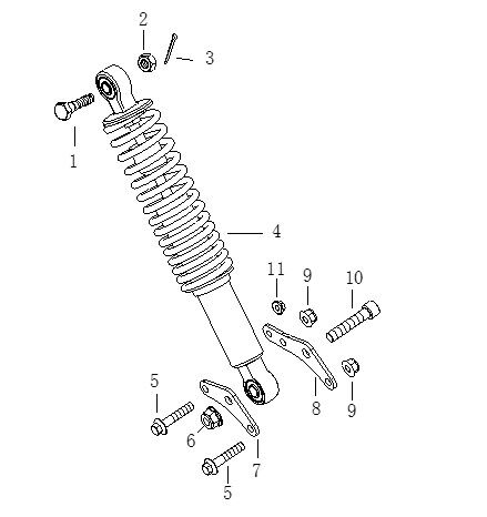 REAR SHOCK ABSORBER