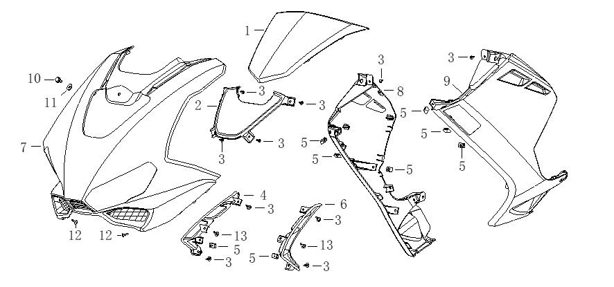 HEADLIGHT/SIDE PANEL