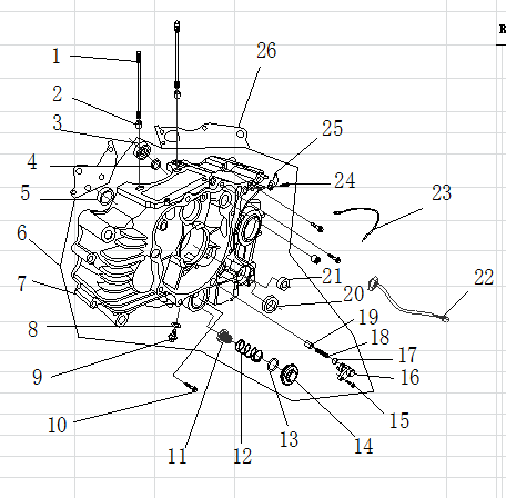 Left Crankcase
