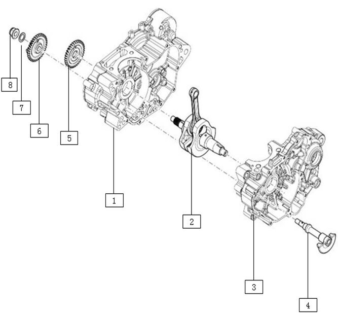 Crankcases & Crankshaft