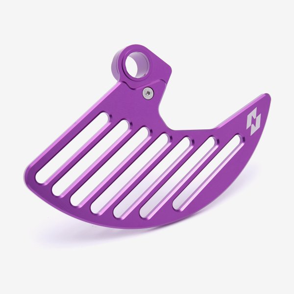Full-E Charged Front Brake Disc Guard Purple