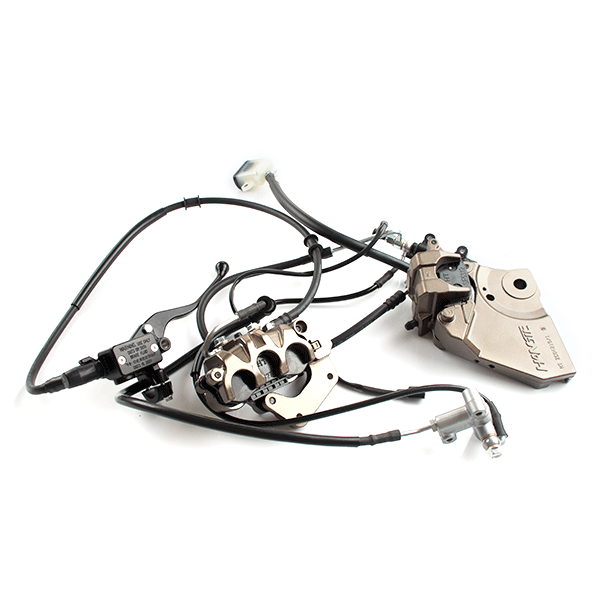 Combined Brake System Complete for HJ125-J-E4, HJ125-J-E5