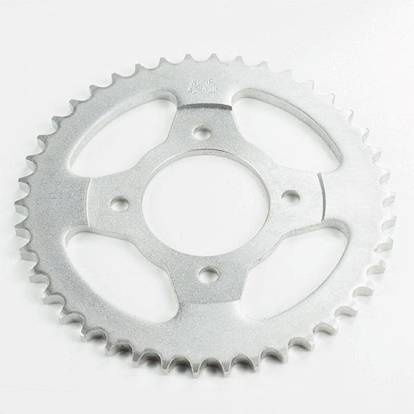 Rear Sprocket 428-42T 4 Bolt Fixing for ZS125-48F, ZS125-48E, HJ125-J, HJ125-K, ZS125-48E-