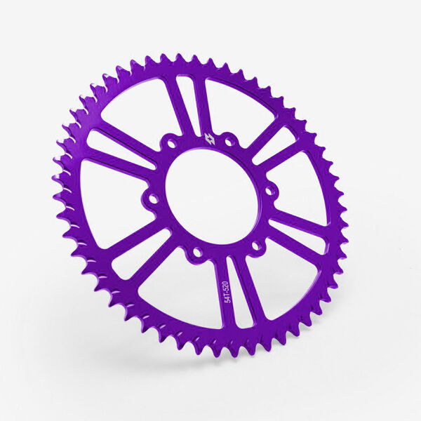 Full-E Charged Rear Sprocket 520-54T for Komodo / Ultra Bee Purple