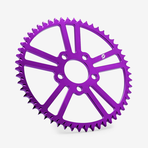 Full-E Charged Rear Sprocket 428-54T Purple for Sting Pro TL5500
