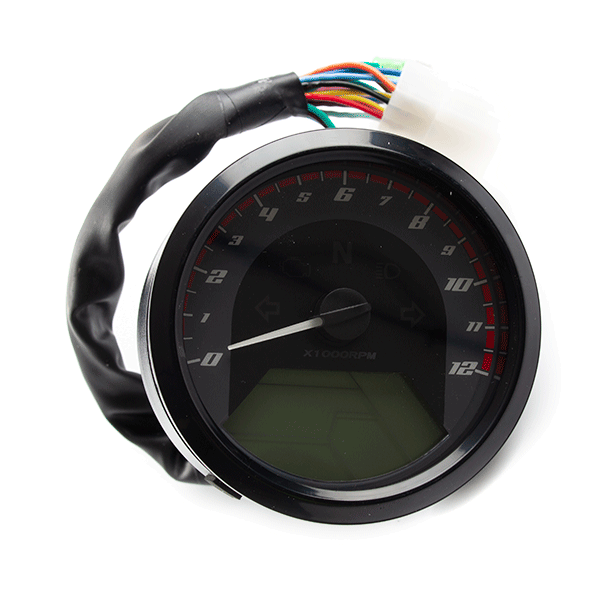 Speedo Assembly Grey Dash Board for LJ125-9A, LJ125-9A-GT, SCMB125