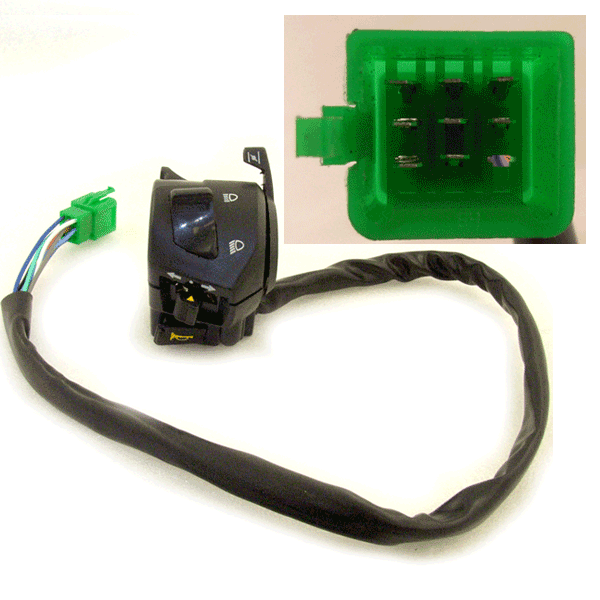 Left Handlebar Switch for LF125-J, KS125-23, KS125-3, KS125-24, SJ125-26, SJ