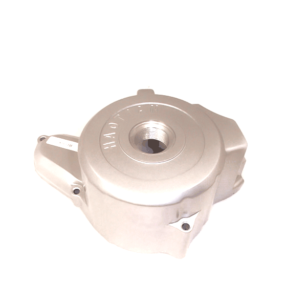 Left Silver Engine Casing with Lifan Logo for LF100-A