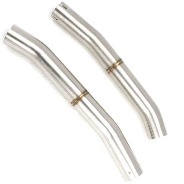 Lextek Stainless Steel Link Pipes for Suzuki GSX1300 R Hayabusa (08-17) Stainless Steel