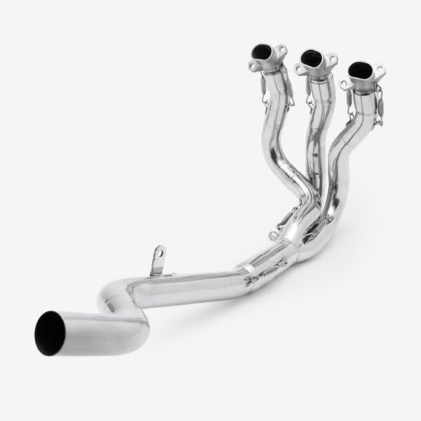Lextek Stainless Steel Downpipe for Daytona 660 (24-26)