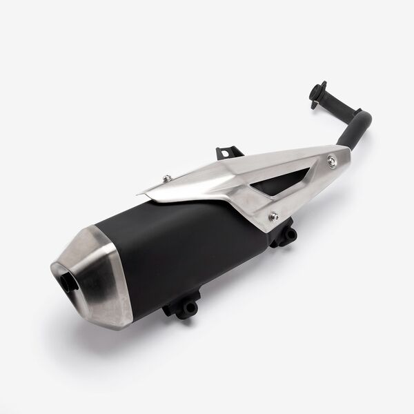 300cc Scooter Black Exhaust System for LJ300T-18-E5