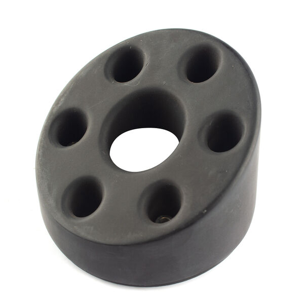 125cc Motorcycle Black Exhaust End Cap for ZS125-79-E4, ZS125-79-E5