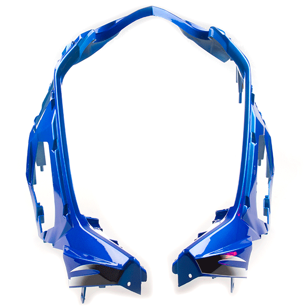 Lower Front Blue Panel for ZS125T-40-E4, JJ50QT-17, JJ125T-17