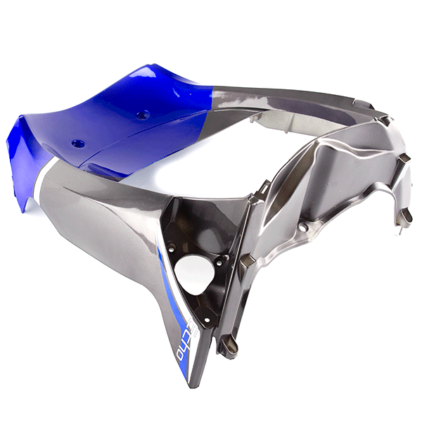 Grey and Blue Front Lower Panel