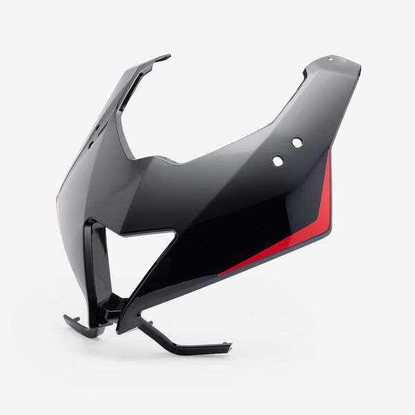 Headlight Surround Panel Gloss Black/Red Decal