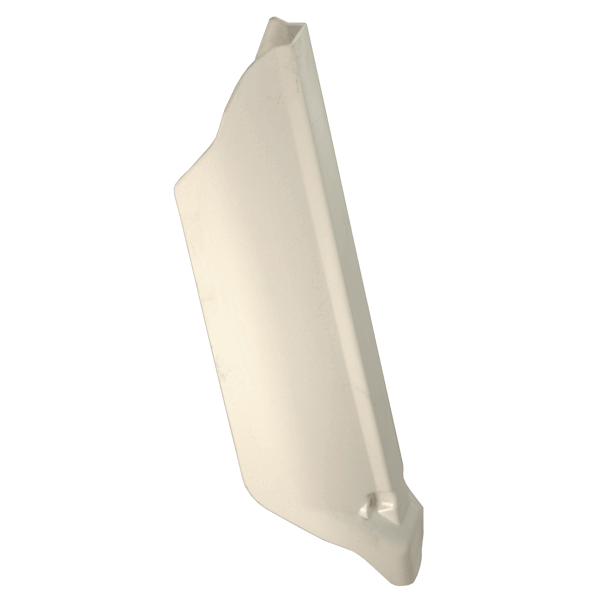 Front Right Gloss White Suspension Cover for STR125YB, STR50