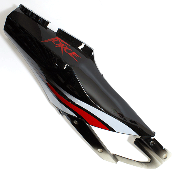 Rear Right Gloss Black/Red Panel Upper for BT49QT-20BB